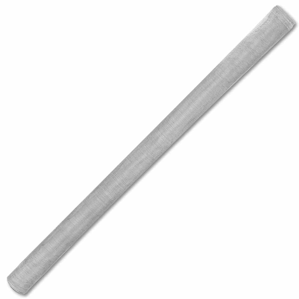 Aluminum Mesh 39.4x196.9 Inches Silver G22808