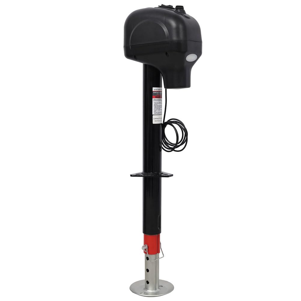 3500 lbs 12V Electric Trailer Jack with 18" Drop Leg J93810