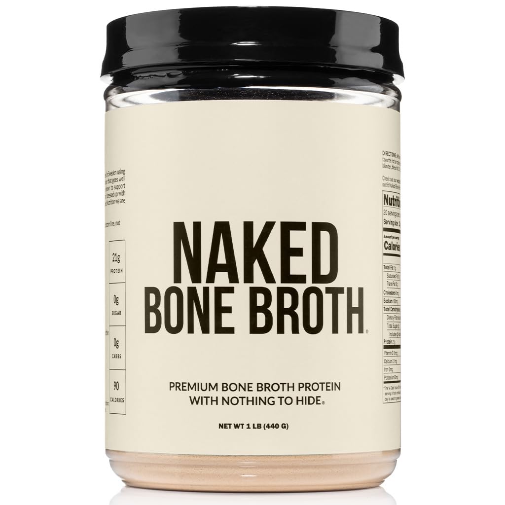 Beef Bone Broth Protein Powder 21G Protein 17G Collagen Unflavored K255