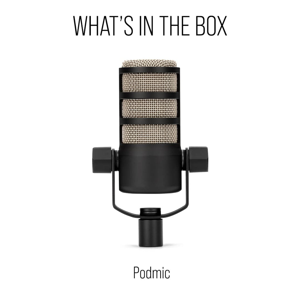 Cardioid Dynamic Broadcast Microphone, XLR E31844