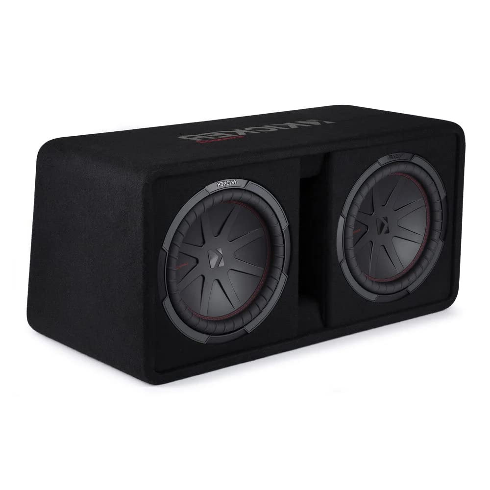Dual 12" Loaded Sub Box with 800W Amp X12888