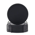 36pcs Set Circular Silicone Coasters Black U575