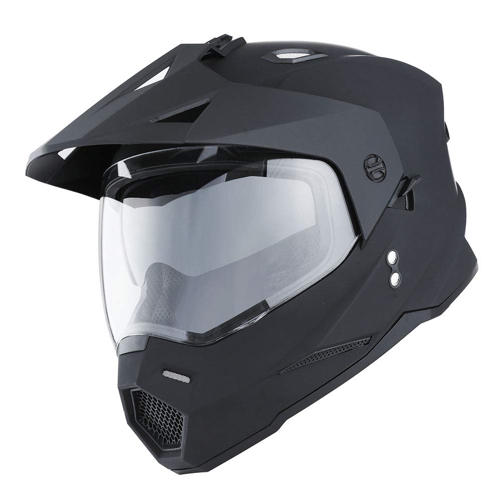 Dual Sport Motorcycle Full Face Helmet Dual Visor B5949