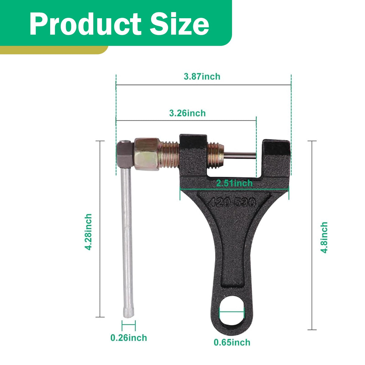 Motorcycle Chain Breaker Tool Q402601