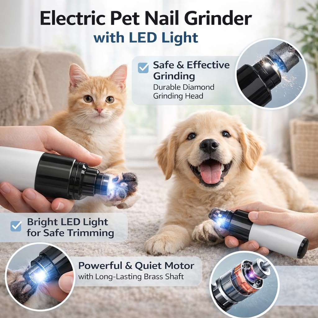 Rechargeable Electric Dog Nail Grinder B3087