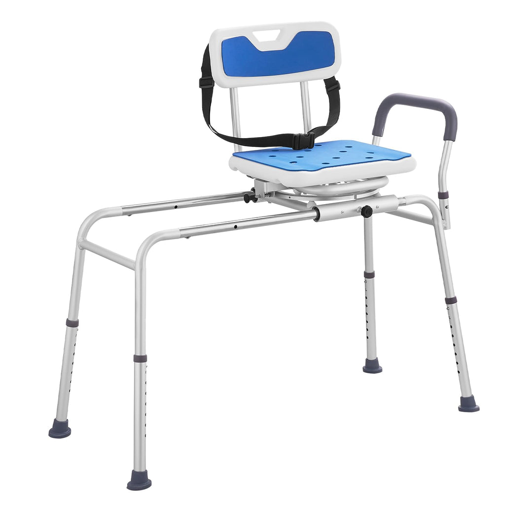 Sliding Tub Transfer Bench with 360 Degree Swivel Seat J115