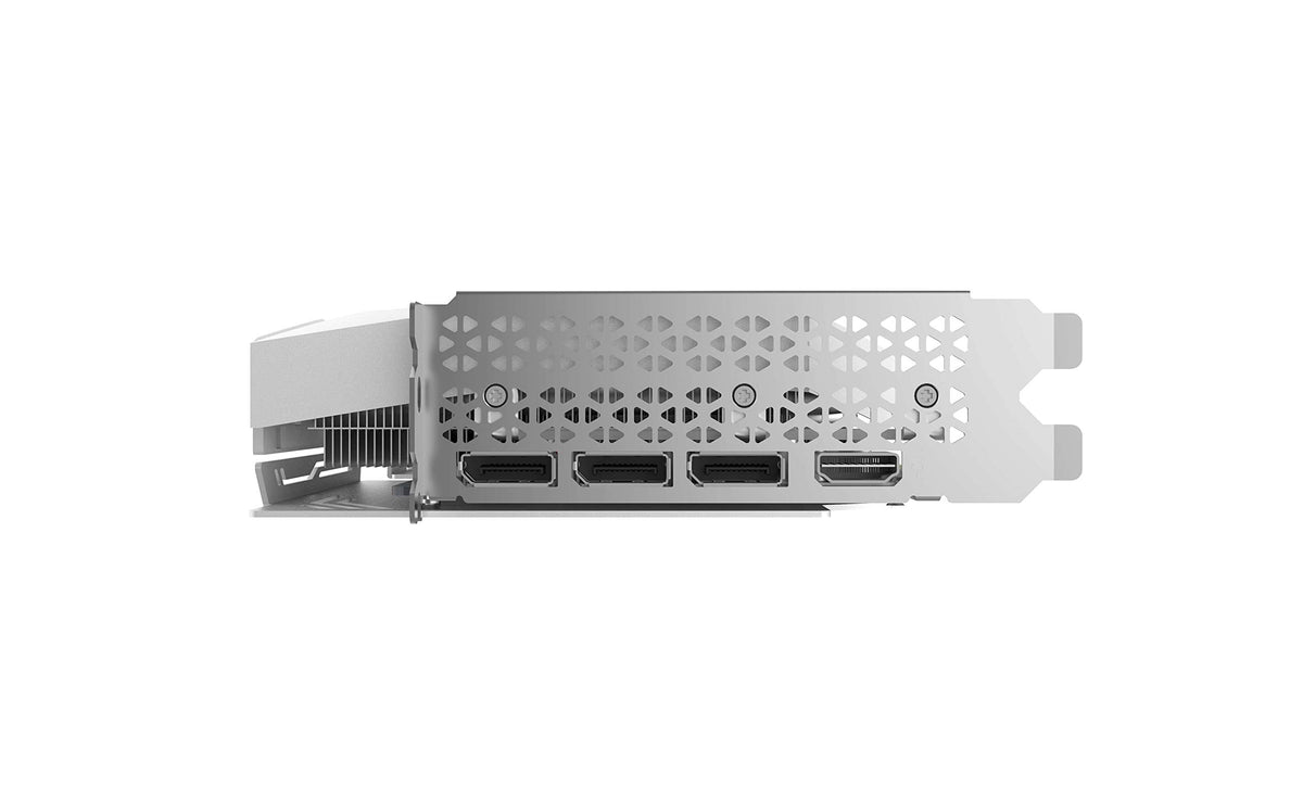 White 8GB GDDR6 256-bit PCIE 4.0 Gaming Graphics Card P868