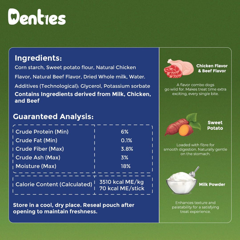 Dental Chews for Small Dogs 16 oz 35 Treats P43400