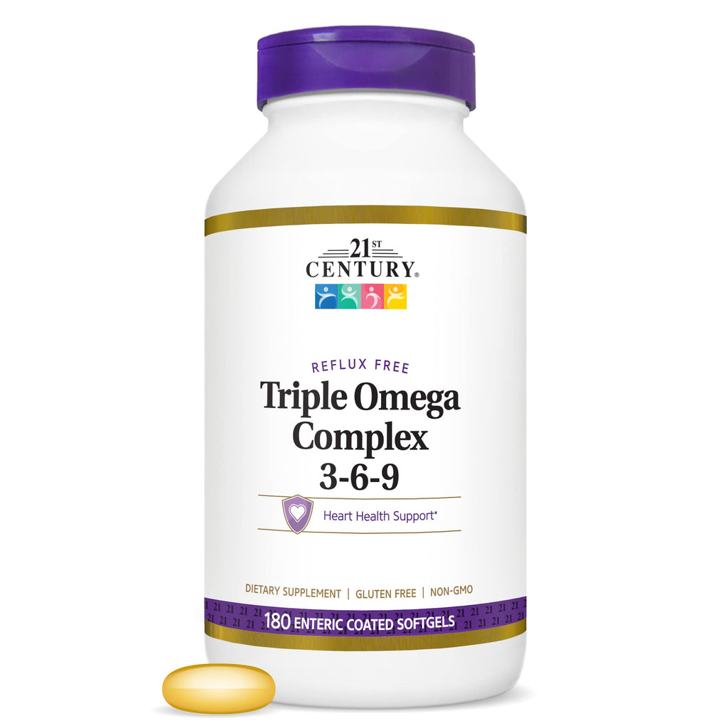 Omega 3-6-9 Softgels, 180 Count H42993