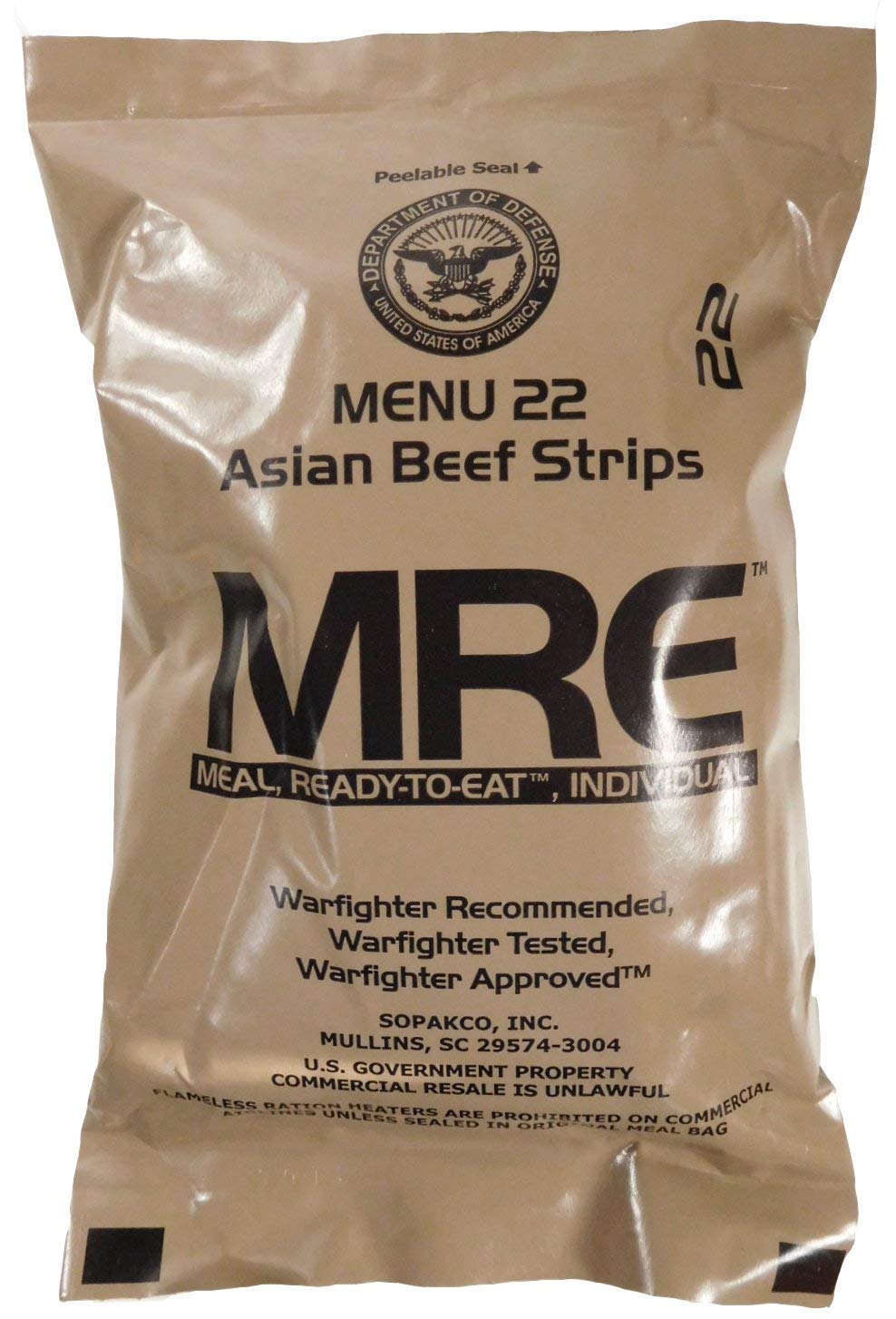 Meals Ready-to-Eat Assorted Flavor B91849