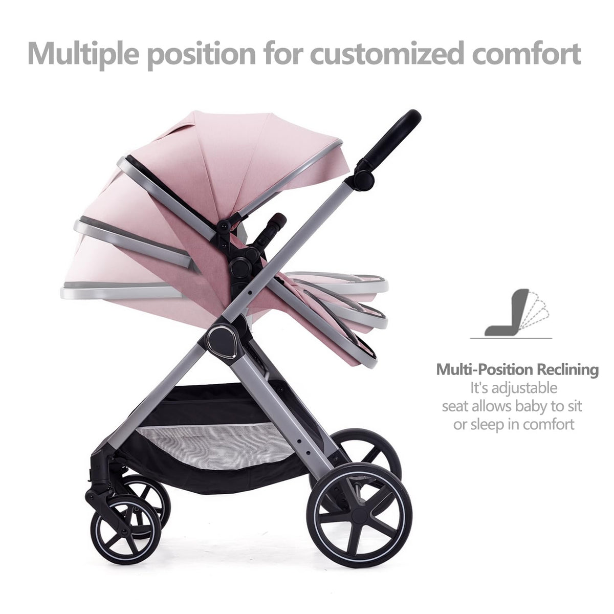 2 in 1 Convertible Baby Stroller M8756