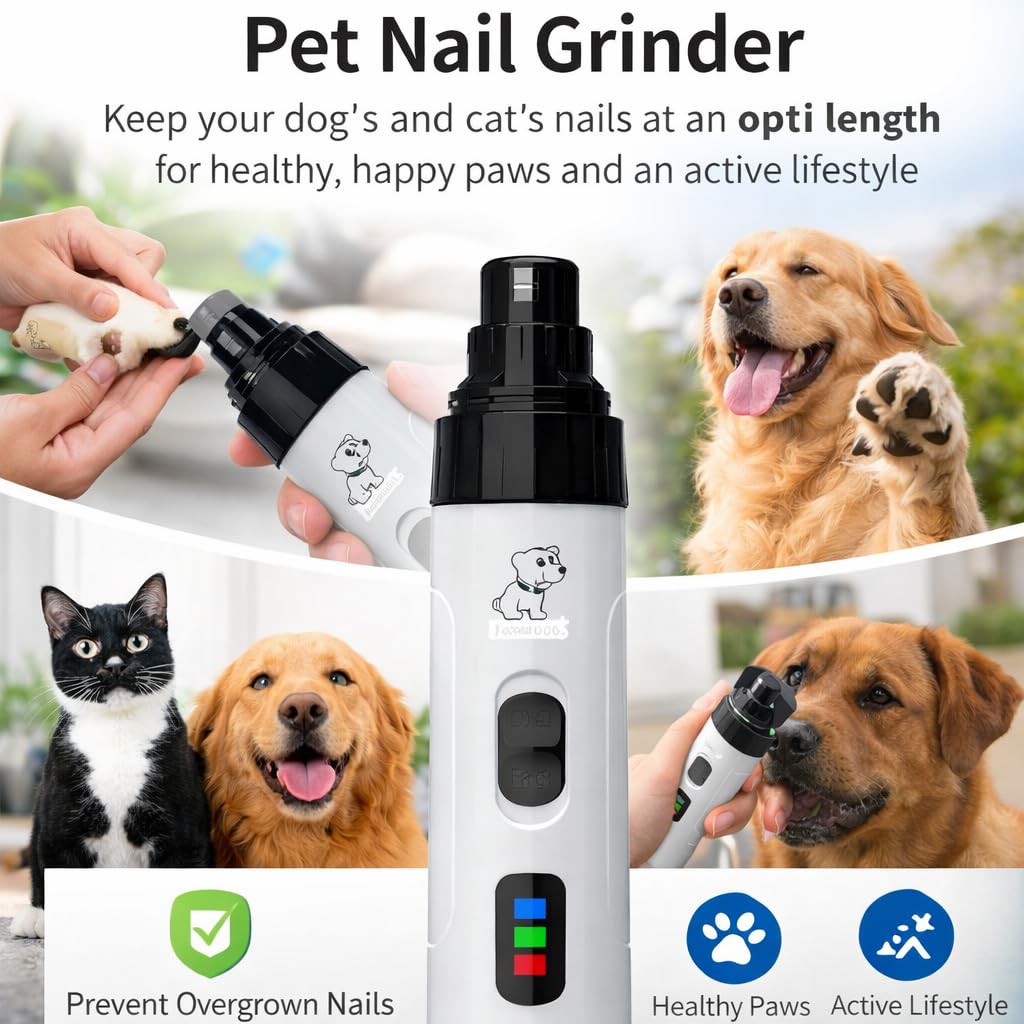 Rechargeable Electric Dog Nail Grinder B3087
