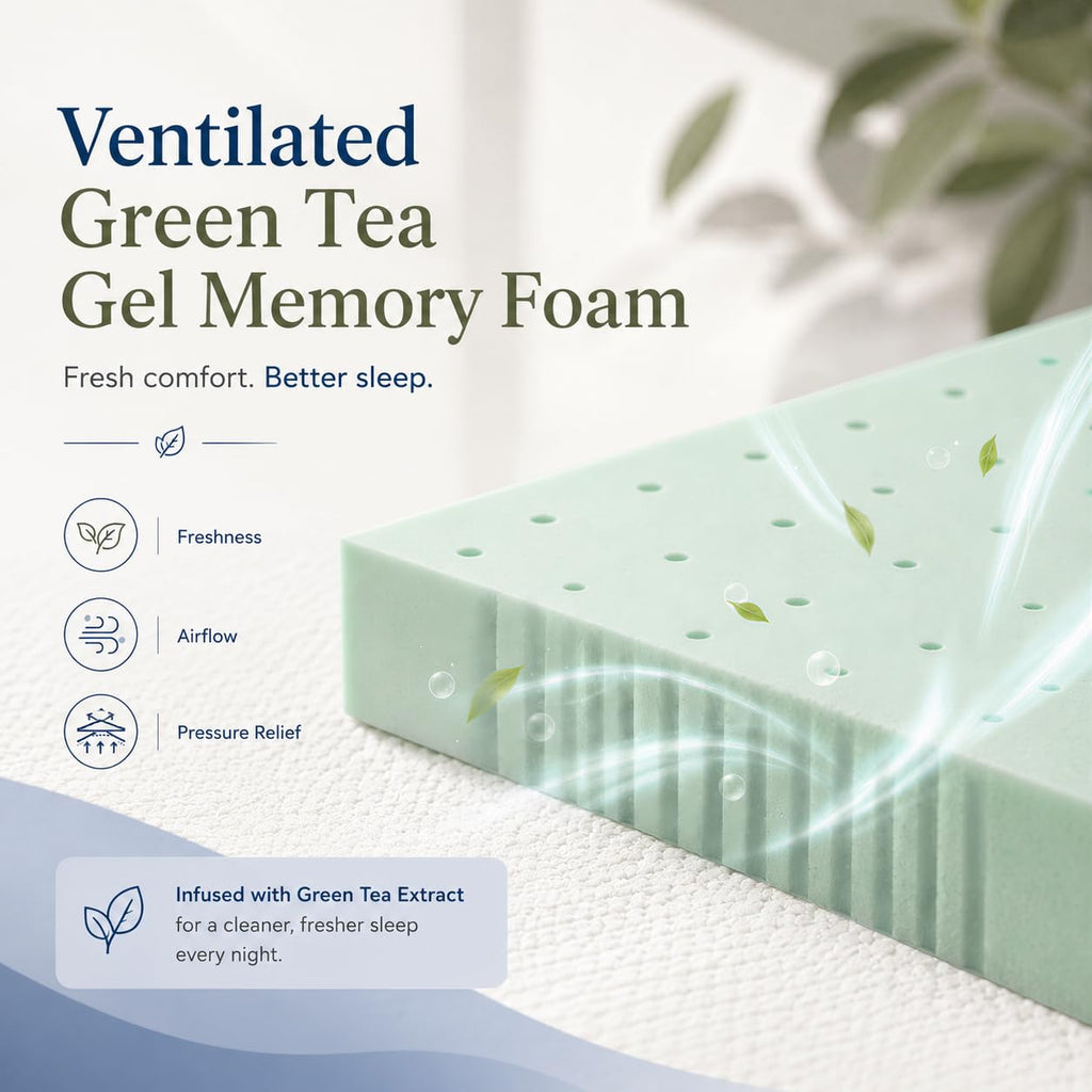 Twin 5 Inch Memory Foam Mattress D895
