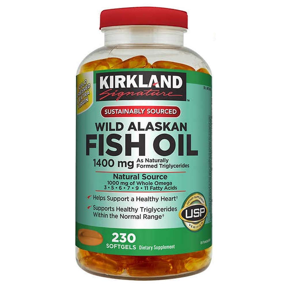 Wild Alaskan Fish Oil 1400 mg 230 Softgels Z3456