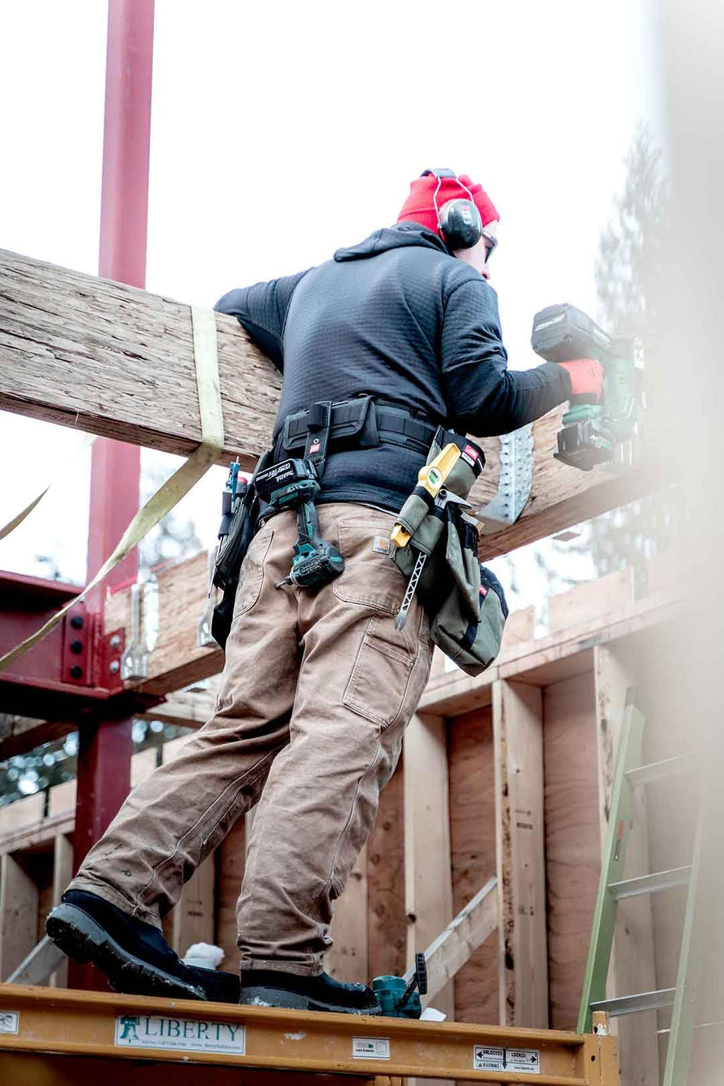 Tool Belt with Lumbar Support O2360