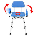 Swivel Shower Chair with Padded Seat, Back & Arms S462127