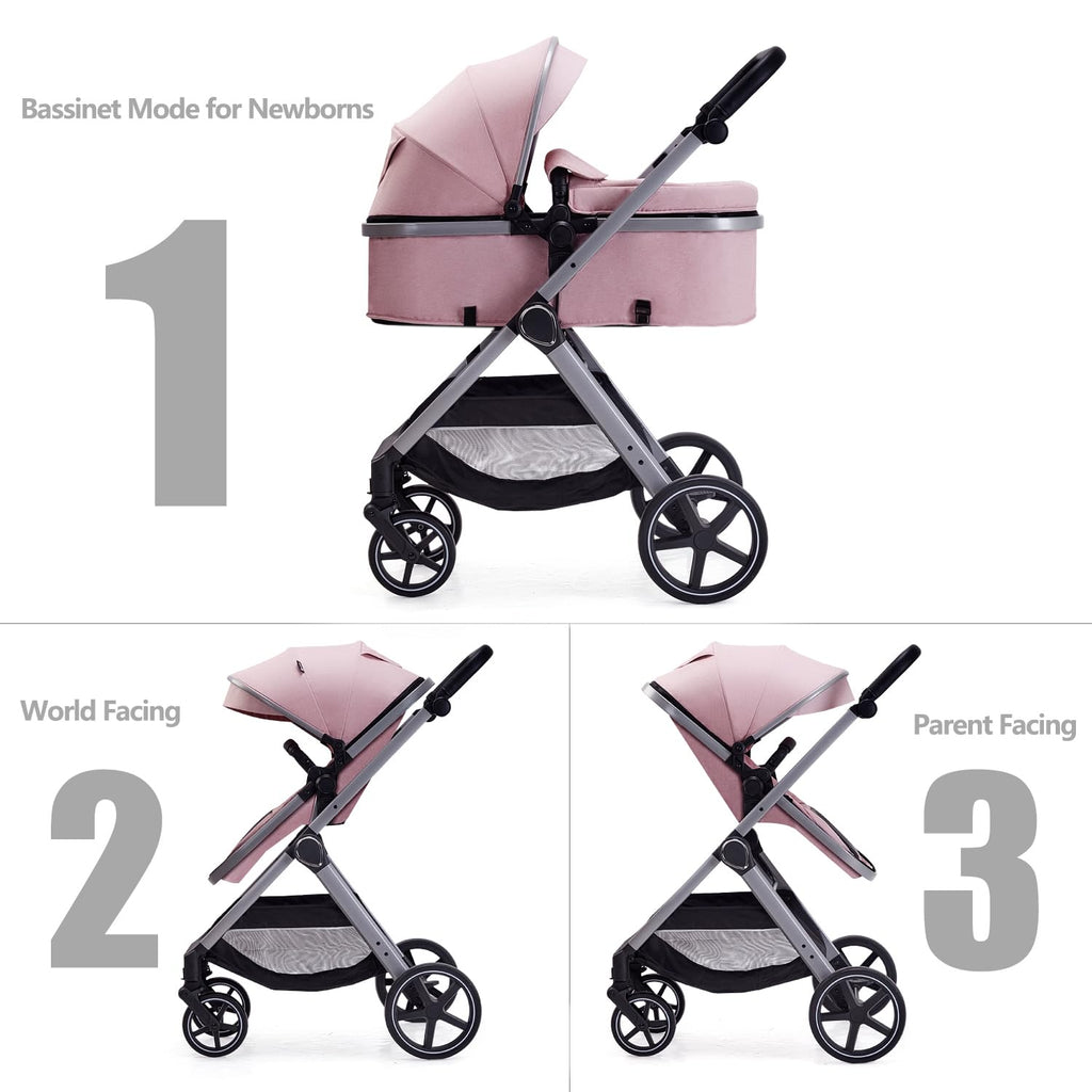 2 in 1 Convertible Baby Stroller M8756