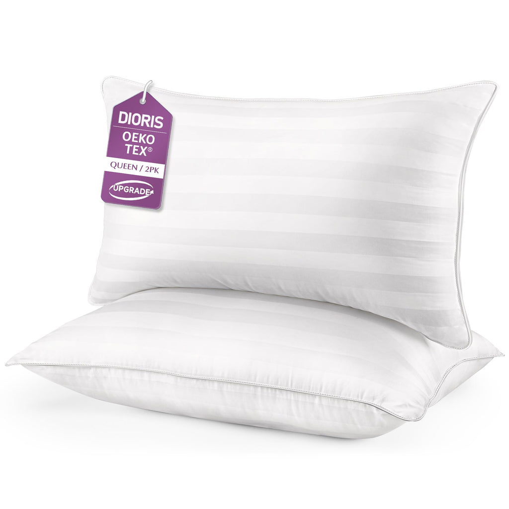 King Pillows Set of 2 Cooling Down Alternative Medium Firm R798