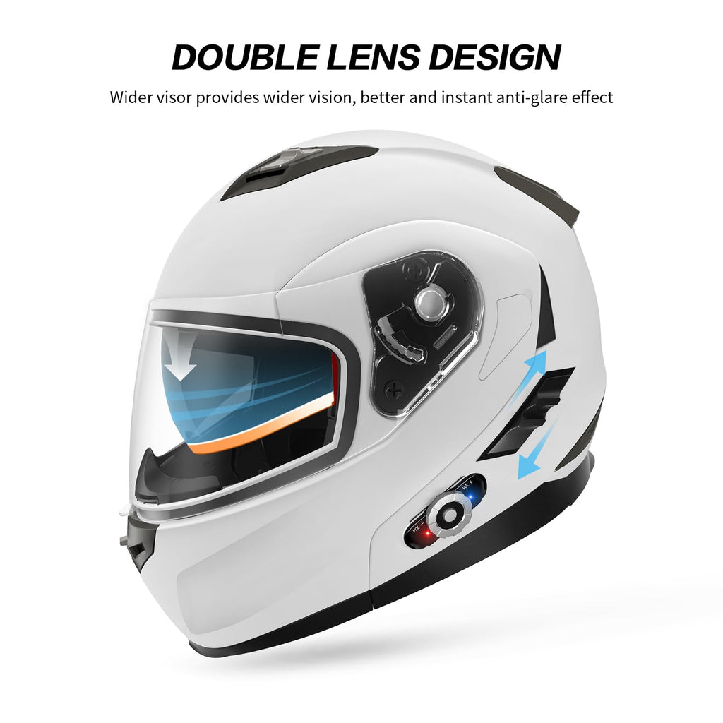 Flip-Up Modular Motorcycle Helmet G318319