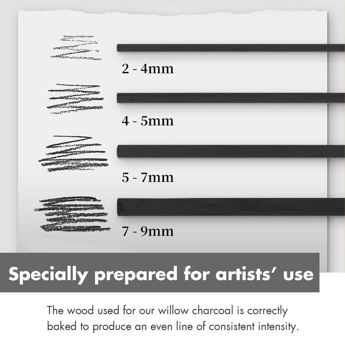 Willow Charcoal Sticks Q706958