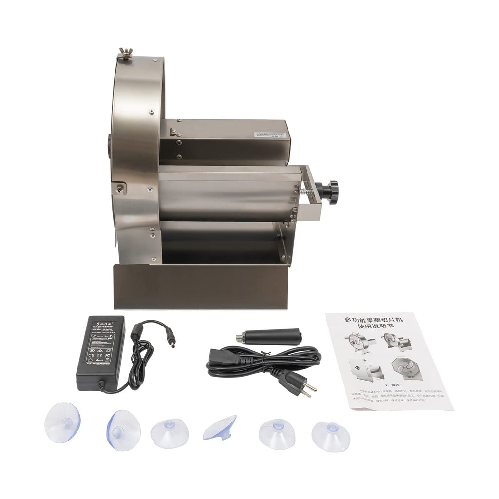 Electric Vegetable Slicer 2 IN 1 0-12mm Thickness Adjustable R129921