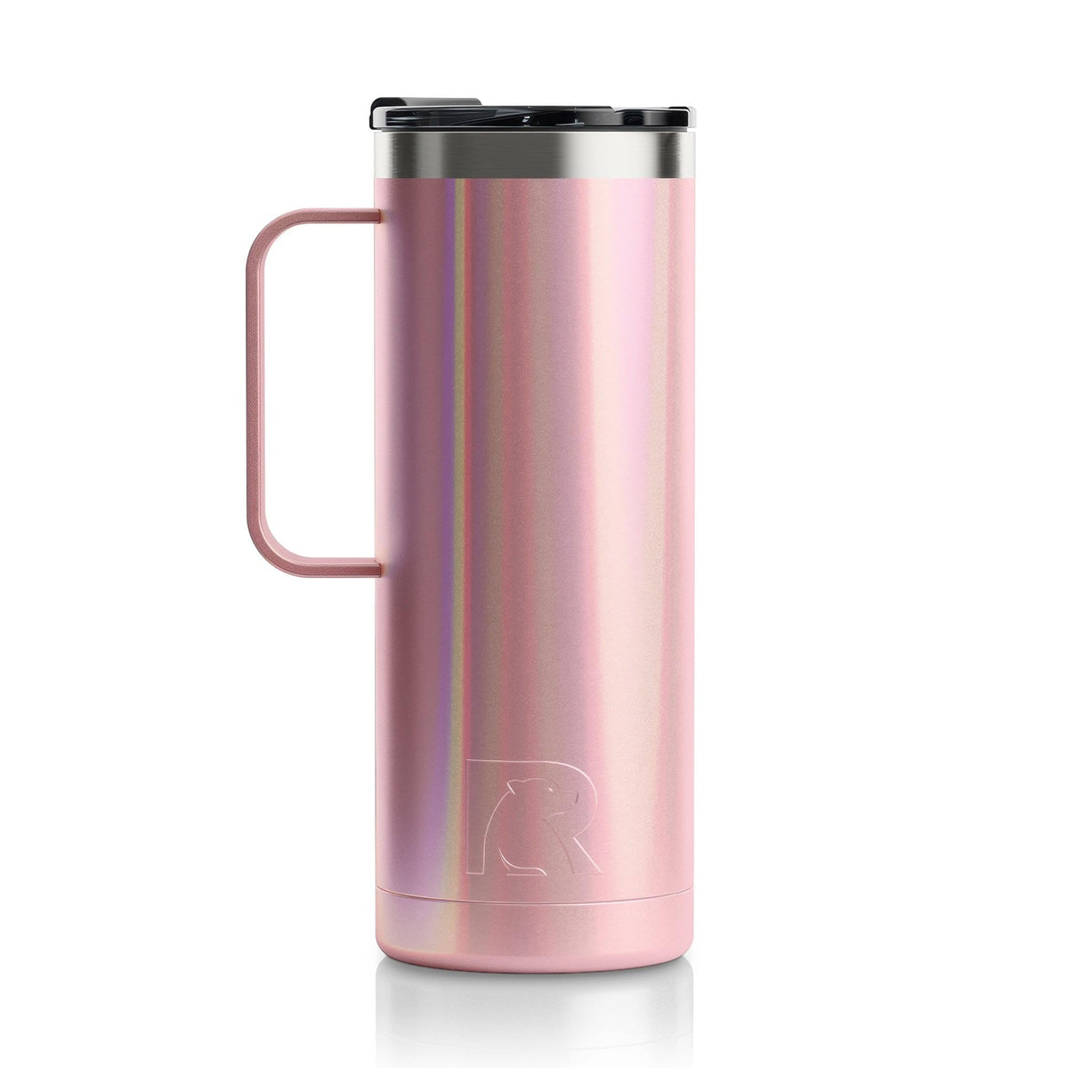 20oz Stainless Steel Insulated Travel Mug with Lid and Handle T3020