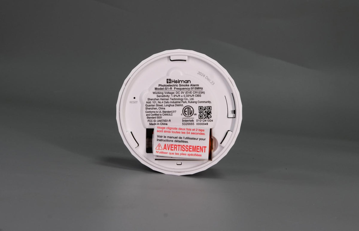 3 Pack Wireless Interconnected Smoke Detector R6402