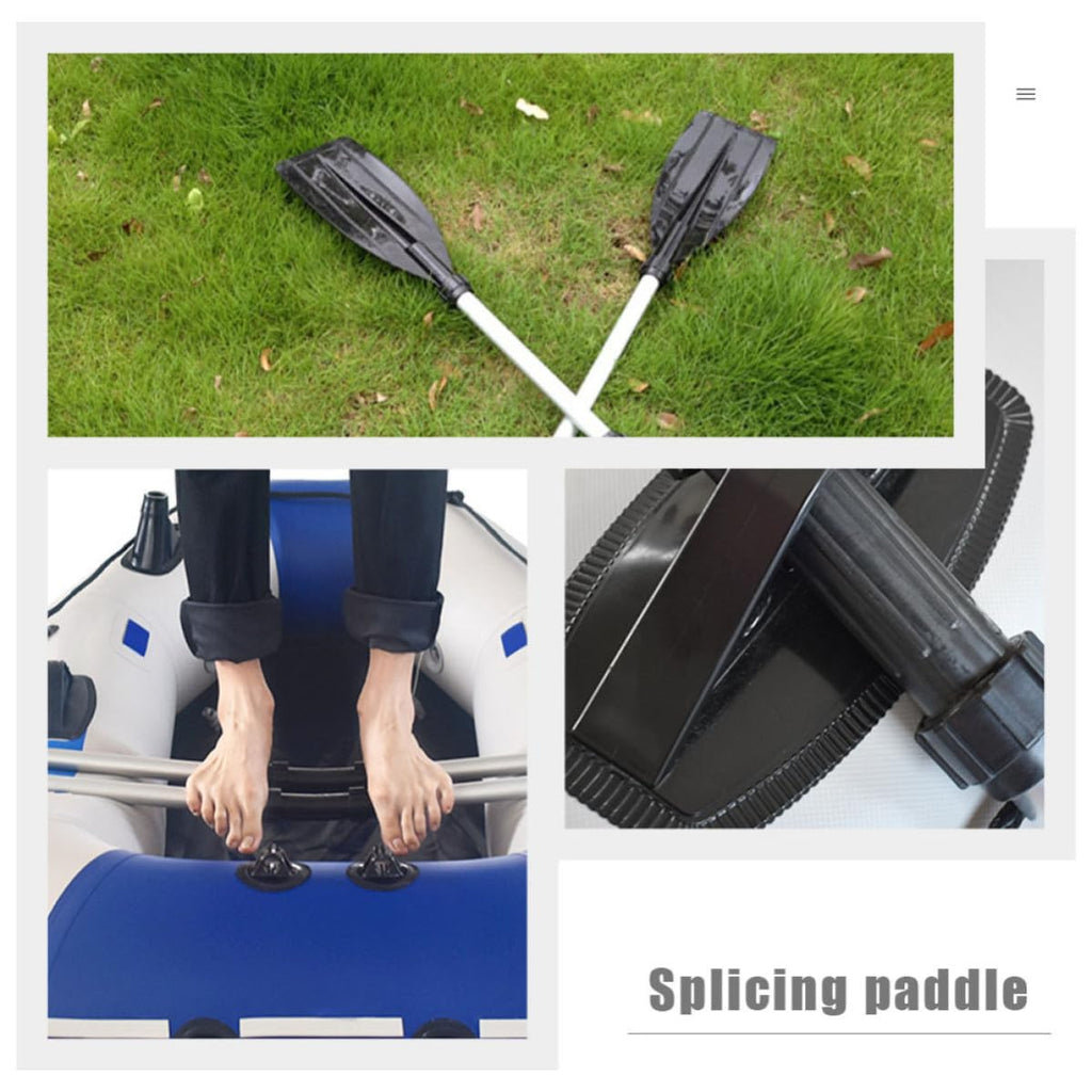 2pcs Adjustable Aluminum Alloy Kayak Paddle Set H53733