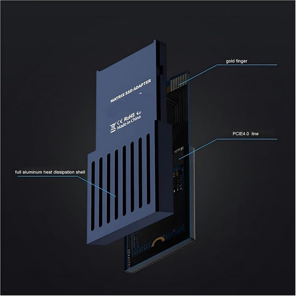 M.2 Hard Drive Expansion Card Enclosure O657