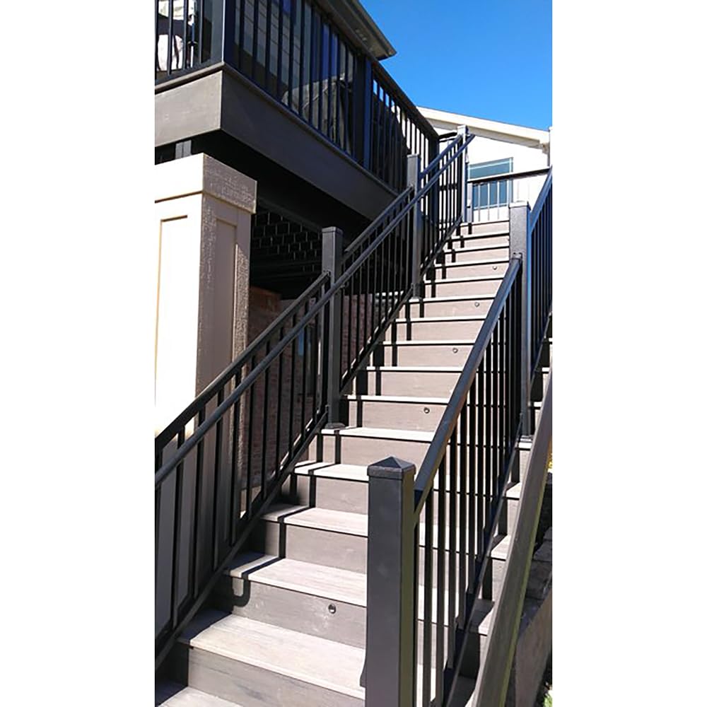 Black 6' Stair Rail Kit X404