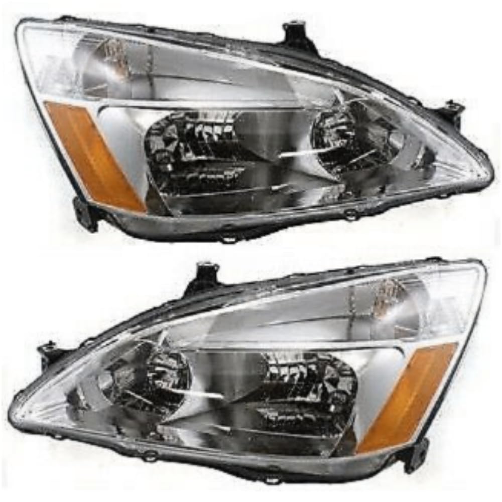 Headlight Set Left Right Clear Lens V650732