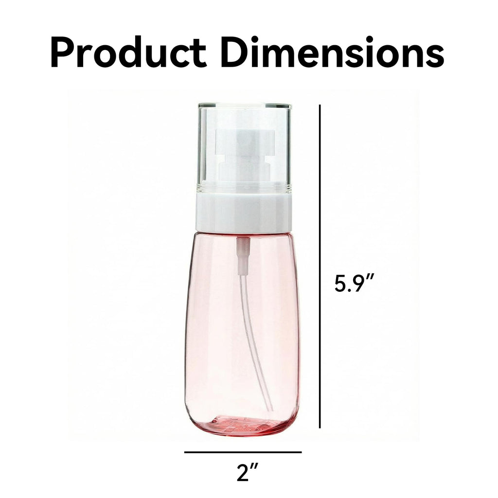 Pink 80ml Refillable Fine Mist Spray Bottle R81283