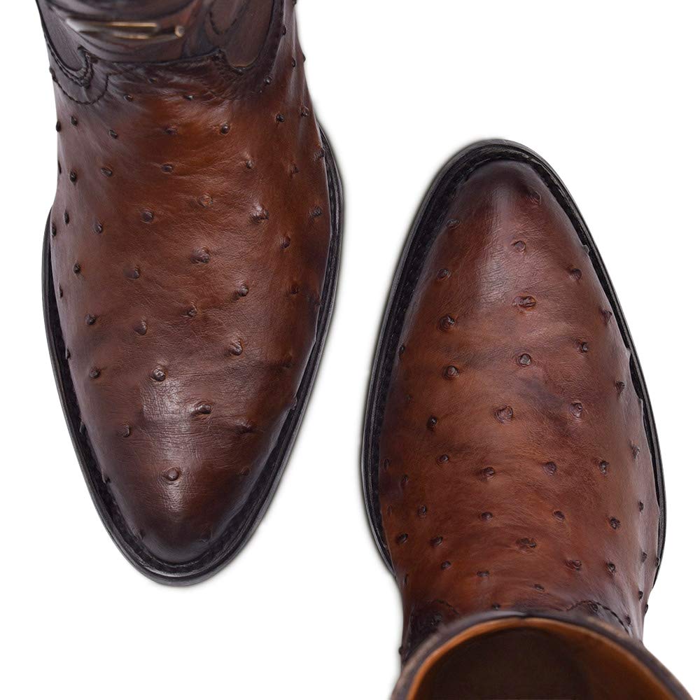 Genuine Ostrich Leather Western Boot B393205