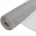 Aluminum Mesh 39.4x196.9 Inches Silver G22808