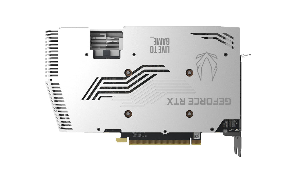 White 8GB GDDR6 256-bit PCIE 4.0 Gaming Graphics Card P868