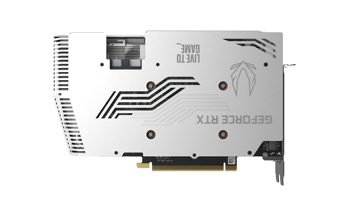 White 8GB GDDR6 256-bit PCIE 4.0 Gaming Graphics Card P868