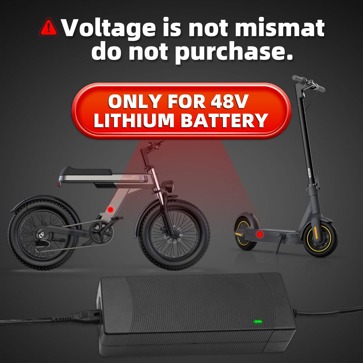 54.6V 2A Electric Bike Charger O9201