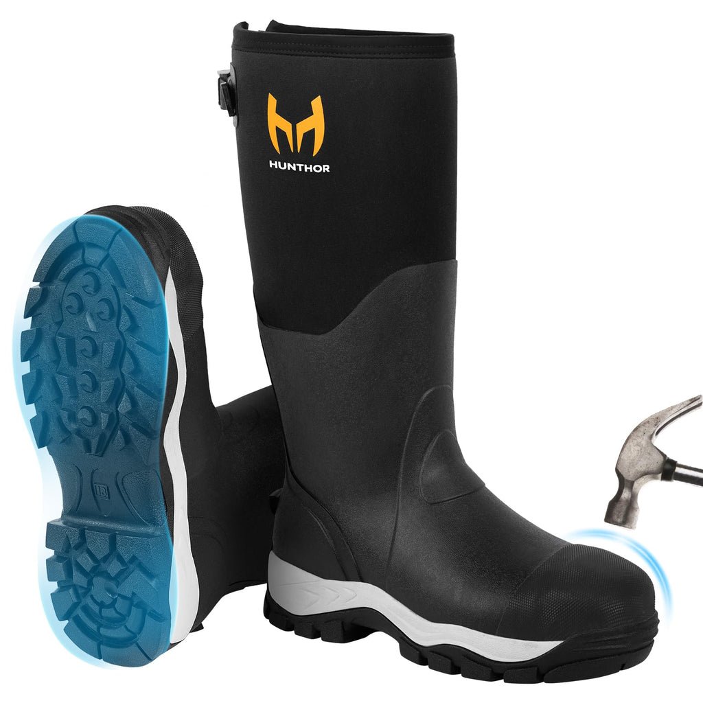 Steel Toe Waterproof Rubber Work Boots P6427