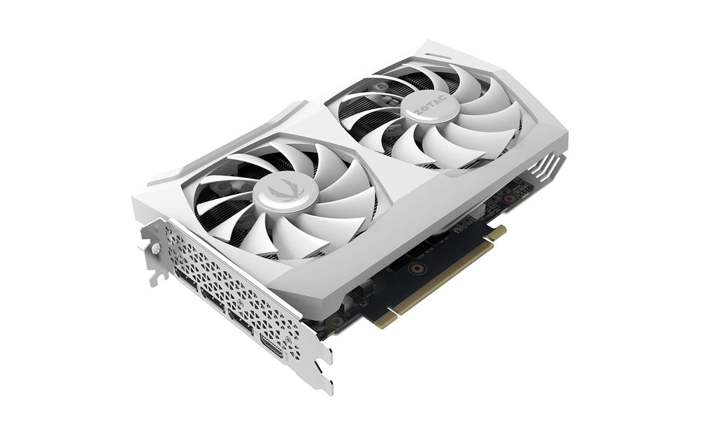 White 8GB GDDR6 256-bit PCIE 4.0 Gaming Graphics Card P868