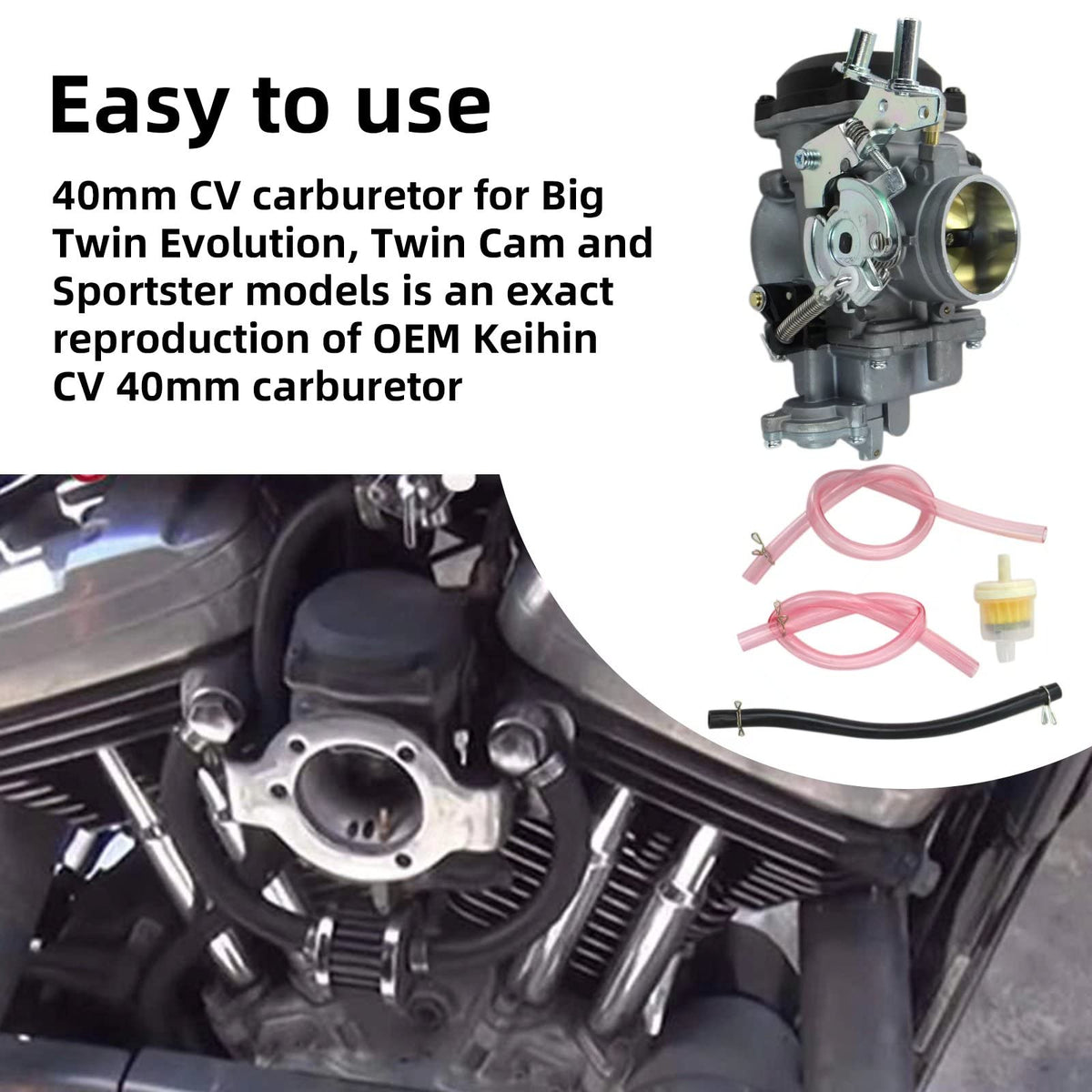 40 mm Carburetor Replacement P368