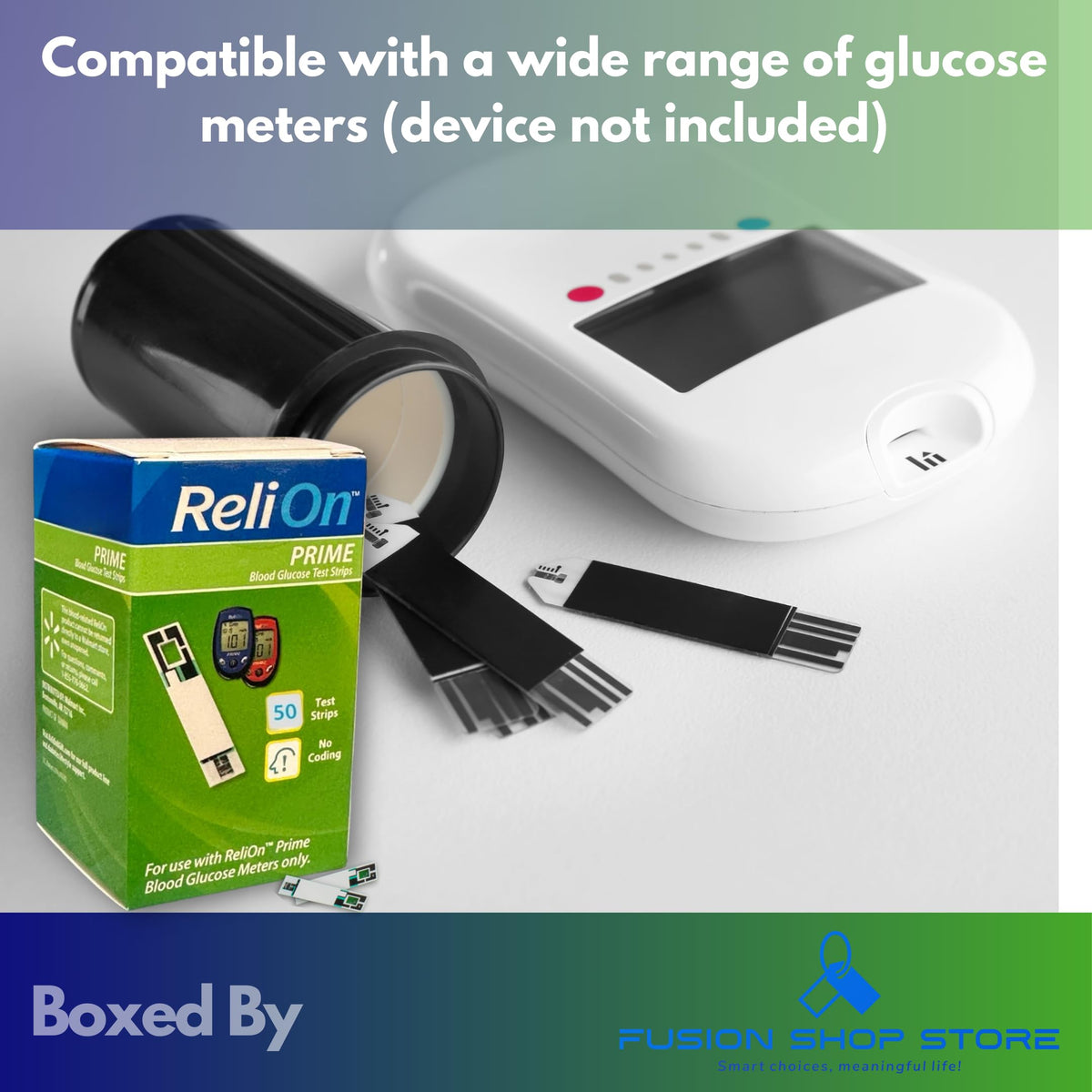 Blood Glucose Test Strips 50Ct L298