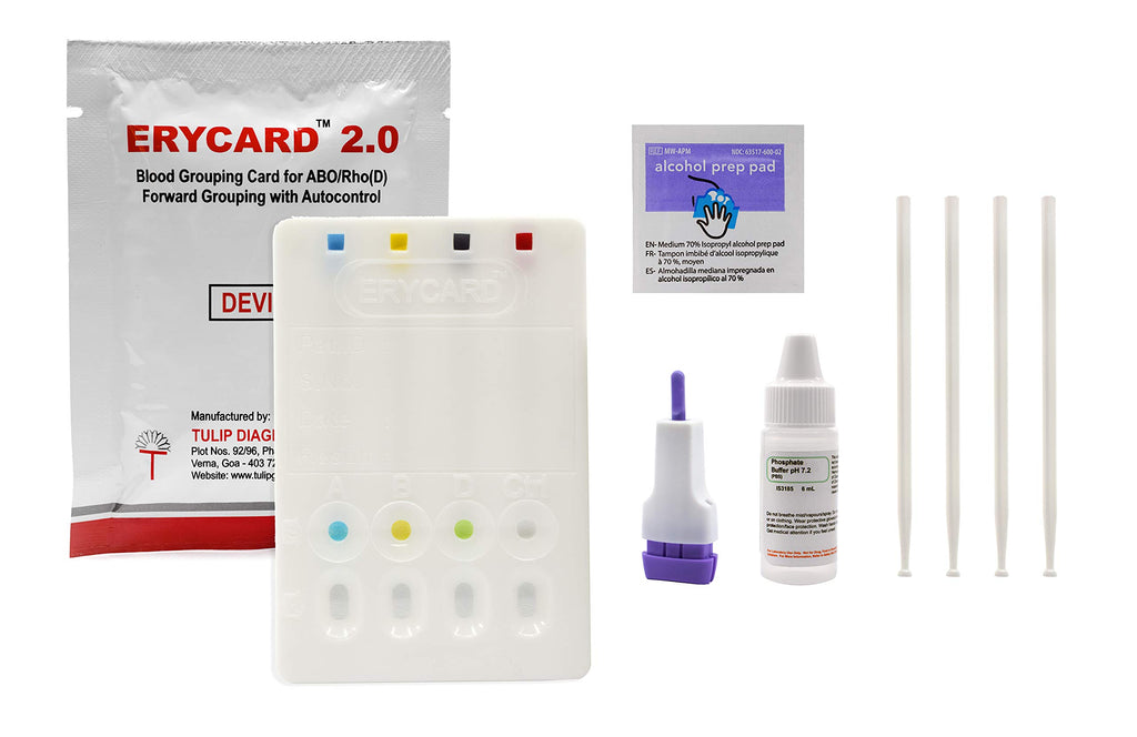 Blood Type Test Kit A554