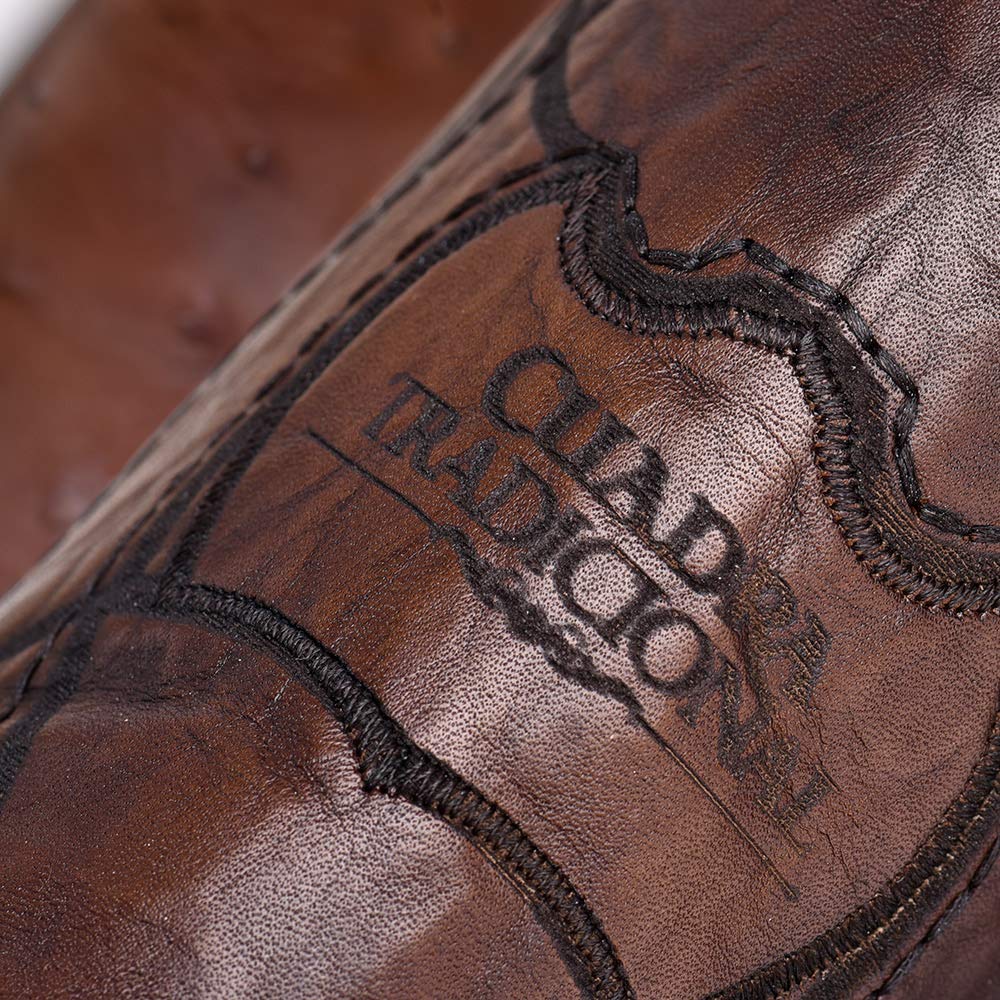 Genuine Ostrich Leather Western Boot B393205