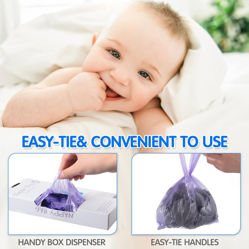 1800 Pcs Disposable Diaper Bags Y3413