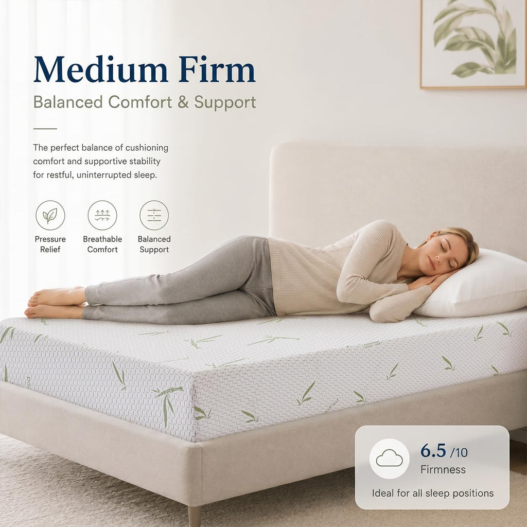 Twin 5 Inch Memory Foam Mattress D895