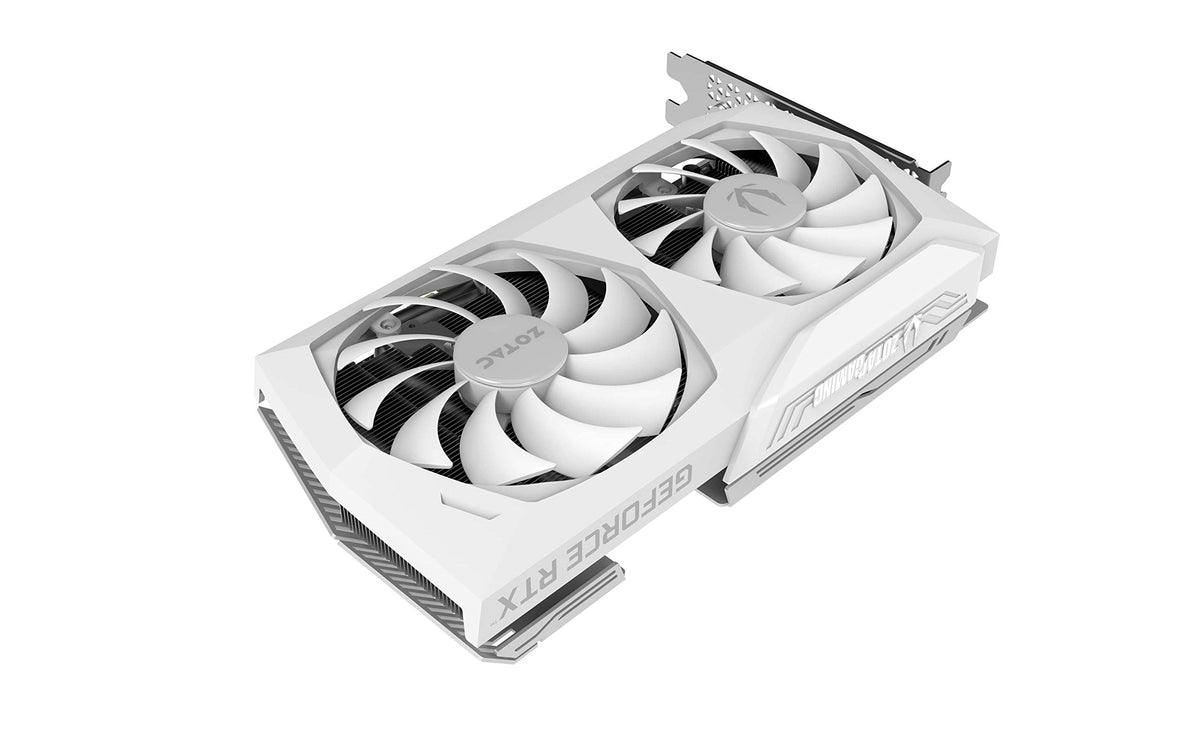 White 8GB GDDR6 256-bit PCIE 4.0 Gaming Graphics Card P868