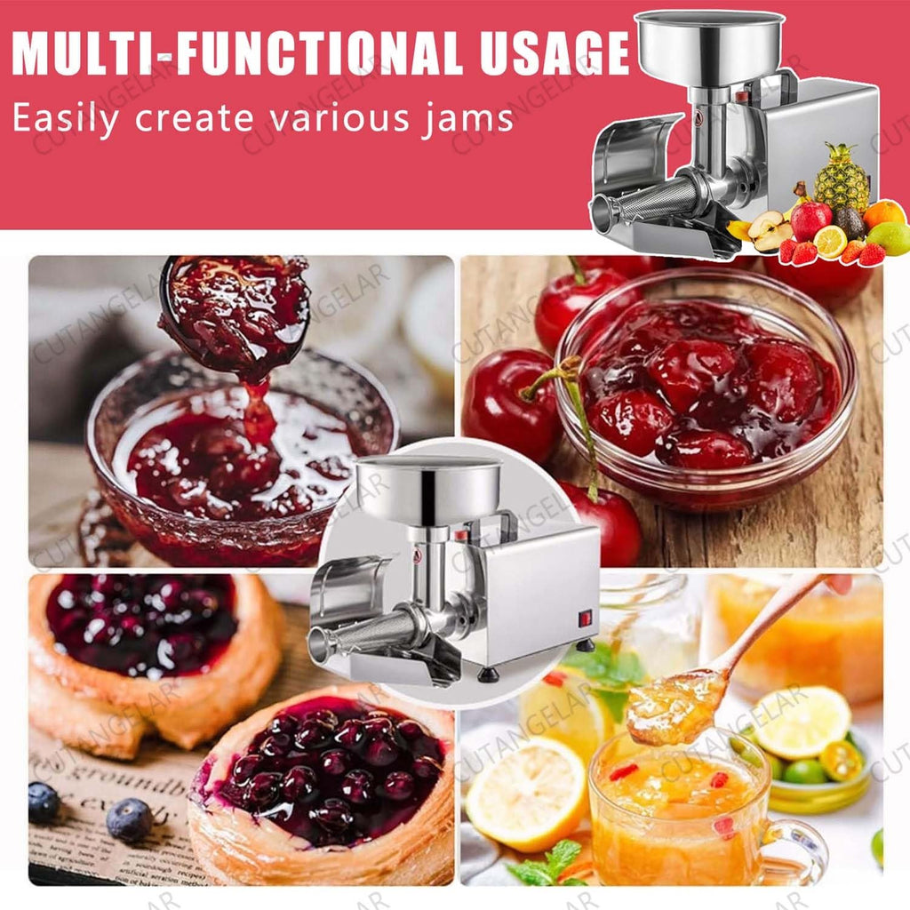 Commercial Grade Electric Sauce Machine 450W with Large Hopper Y55104