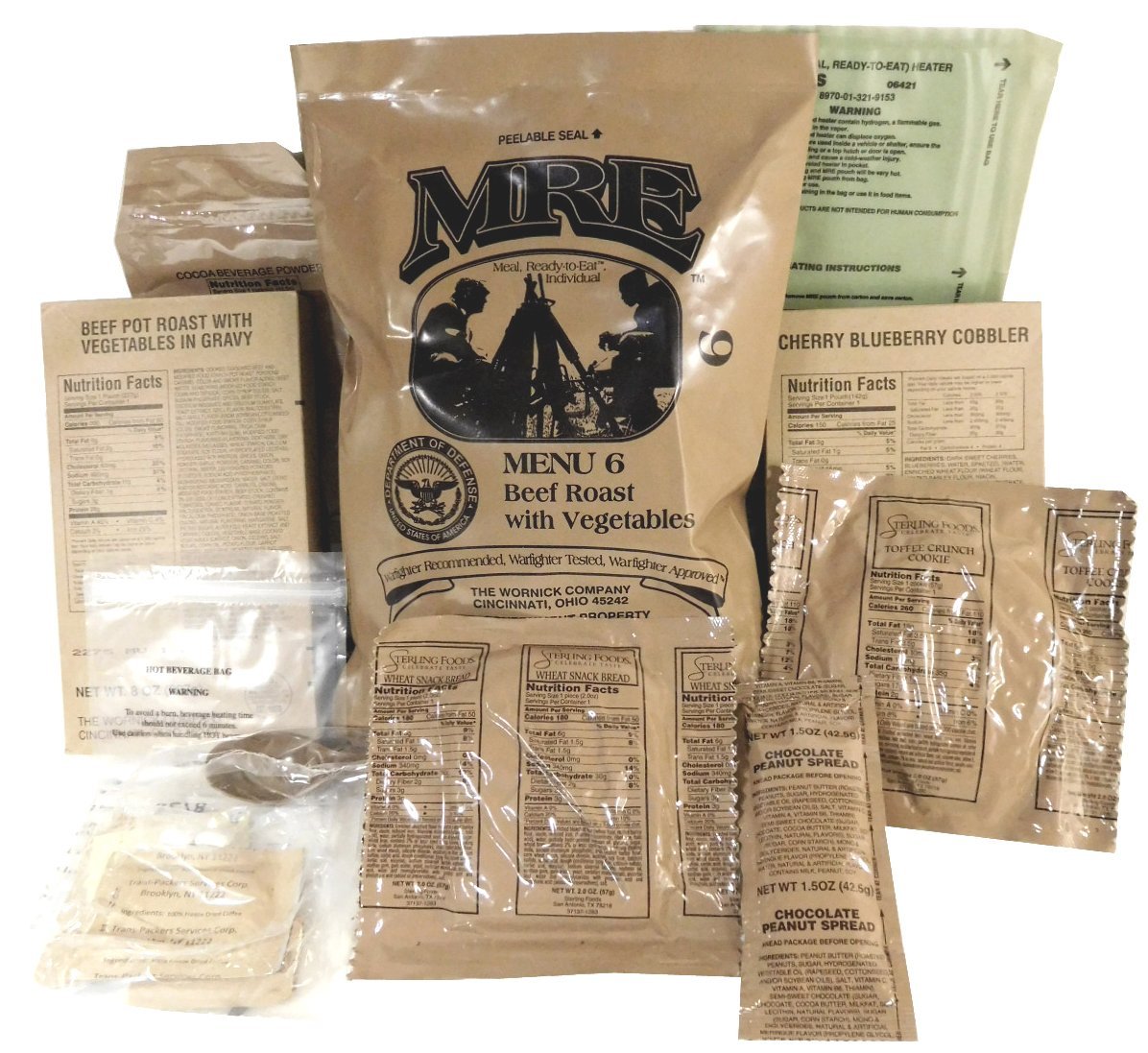 Meals Ready-to-Eat Assorted Flavor B91849