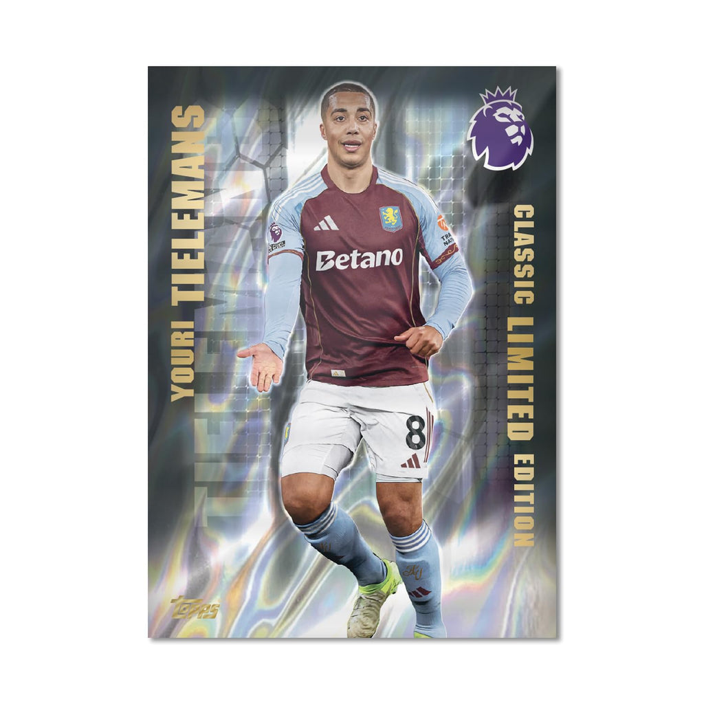 Premier League 2025-26 40 Cards Plus 3 Random Classic LE Cards D55462