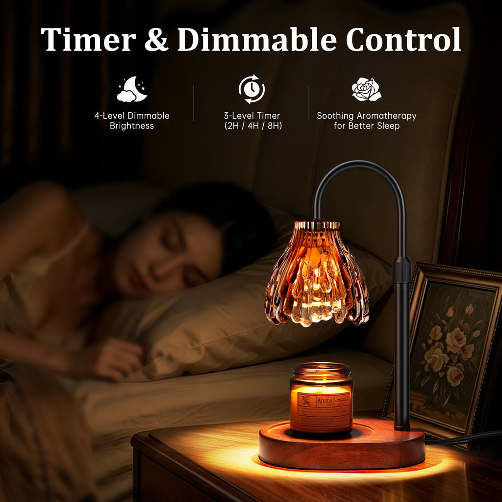 Candle Warmer Lamp with Timer Dimmable N13140